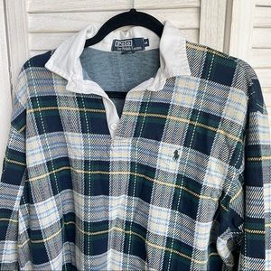 Vintage Polo by Ralph Lauren Plaid Sweater Shirt